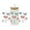 Blue, variant on Moocorvic Cup Wrap Transfer Stickers for Glass, Fall Decorations Indoor Waterproof UV DTF Sticker for Glass Cups Christmas Decoration DIY Crafts, Multiple Styles