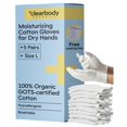 thumbnail image 1 of Guantes hidratantes Clearbody Organics 100% algodón orgánico, 1 of 9