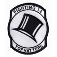 thumbnail image 2 of VF-14 / VFA-14 Tophatters Squadron Patch – With Hook and Loop, 4, 2 of 4
