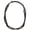Black, variant on Streamline Rear Steel Braided Brake Line Standard Length Silver