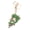 Green, variant on Rhinestone Dolphin Keychain Sparkling Sea Animal Car Key Ring Holder Backpack Purse Handbag Charm Christmas Birthday Gifts for Dolphin Lovers