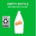 3X  Gain Ultra Dishwashing Liquid, Original, 38 fl oz