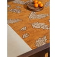 thumbnail image 3 of HAND KNOTTED WOOL FLORAL MODERN AREA RUGS - 6'x9', Rectangle Shape, Gold Brown Color, Classic Traditional Design, Low Pile Handmade Area Rugs for Living Room, Bed Room (N00922), 3 of 9
