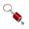 thumbnail image 1 of Langgg 6 Speed Gear Box Shifter Keychain Zinc Alloy Car Key Chain Manual Car-styling Ring, 1 of 9