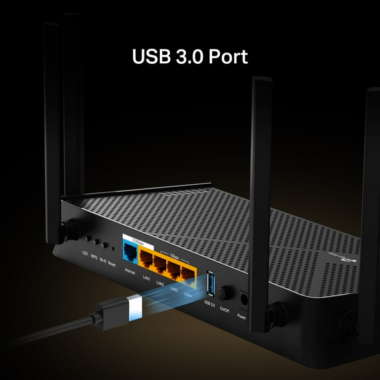 TP-Link - TP−LINK ARCHER AX4800 BLACK Archer BE4800 | BE4800 Dual-Band Wi-Fi 7 Router | TP-Link