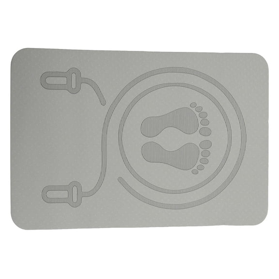 STOBOK Multi Function Portable Skipping Mat for Exercise Home Yoga Jump Rope Mat