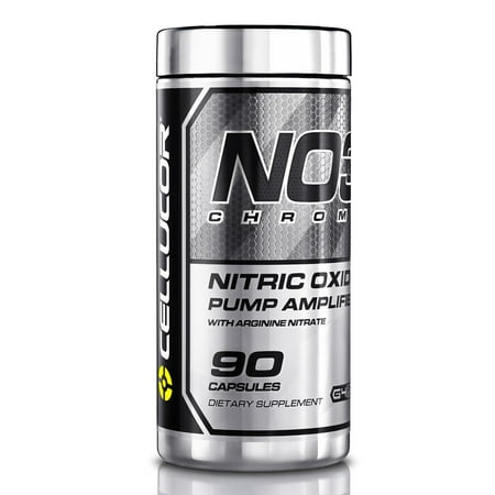 Cellucor NO3 Chrome Nitric Oxide Capsules, 90 Ct (Best Pre Workout With Nitric Oxide And Creatine)