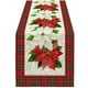 thumbnail image 2 of Camino de mesa navideño de 33 x 183 cm para decoración de cocina, cenas, fiestas de cumpleaños, decoración del hogar, camino de mesa de poliéster., 2 of 6