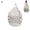 S white, variant on Cotton Rope Woven Hanging Produce Storage Net, Handmade Crochet Fruit & Vegetable Organizer Bag for Kitchen