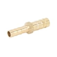 thumbnail image 5 of Uxcell 8mm to 6mm Straight Connector Adaptor Brass Barb Hose Fitting 2 Pack, 5 of 6
