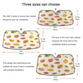 thumbnail image 5 of Yayeee Car Windshield Sun Shade Universal Fit Front Visor Protector, Yellow Leaves, 5 of 8