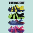 thumbnail image 3 of NORTY Toddler Unisex Clogs Fun Caterpillar Bug Shoes for Kids with Comfortable Back Strap, 3 of 10