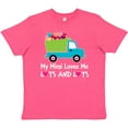 thumbnail image 3 of Inktastic Mimi Loves Me Grandson Gift Youth T-Shirt, 3 of 5
