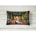 thumbnail image 3 of Beagle Cozy Christmas Throw Pillow 12 in x 16 in, 3 of 4