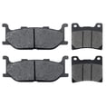 thumbnail image 1 of KMG Front + Rear Brake Pads Compatible with 1993 Yamaha XJ 400 S Seca II - Non-Metallic Organic NAO Brake Pads Set, 1 of 4