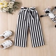 thumbnail image 4 of Toddler Baby Girl Clothes Outfits Sets 2pcs Ruffle Ribbed Cotton Shirts and Pants, 4 of 7