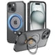 thumbnail image 1 of Funda para iPhone 15 6.1" MAGIC JOHN con Soporte Magnético Negra, 1 of 6
