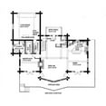 thumbnail image 4 of 001-1004: Log Mountain 3 Bed, 4 Bath Luxury Home Plan, 3503 Sq Ft: Full Blueprints with License to Build by Home Plan Marketplace - Lesuto, 4 of 8