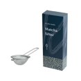 thumbnail image 1 of Tamiz para té matcha Naoki de acero inoxidable con mango largo, 1 of 6