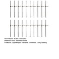 thumbnail image 7 of Tnobhg 20Pcs Fishing Scale Connectors Fishing Line Tools Lightweight Portable Fishing Line Splitters Fishing Gear Accessories, 7 of 7
