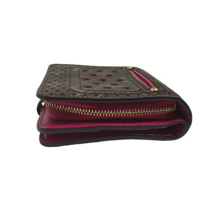 Pre-Owned LOUIS VUITTON Round Zipper Monogram Perfot Bifold
