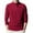 Red, variant on Mlzmgr High Neck Shirts for Men Long Sleeve Sweaters Quarter Zip Fleece Mens Fall Winter Trendy Casual Shirts
