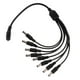 thumbnail image 2 of Cable Divisor De 8 Puertos CCTV Cámara De Seguridad DC 12V Cable Adaptador De Fuente De Alimentación SM SunniMix Adaptador divisor de corriente de 8 puertos, 2 of 7