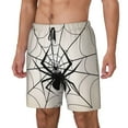 thumbnail image 1 of Fotbe Spiders On The Web 1 Traje de Baño para Hombre – Shorts de Natación de Secado Rápido con Forro y Bolsillos-Small, 1 of 6