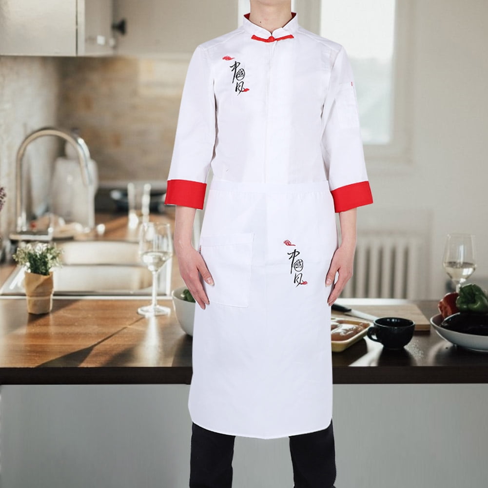 【b0y】23SS★ GRAPHIC CHEF WEAR FYBTO 2Pcs Vintage Unisex Chef's Uniform Set Cook Jacket