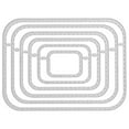 thumbnail image 1 of DEWIN Découpe Artisanale, Forme Rectangulaire Coin Rond Acier au Carbone DIY Album Photo Décoration Carte, 1 of 8