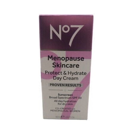 No7 Menopause Skincare Day Cream Protect & Hydrate 50 ml 1.69 Fl Oz