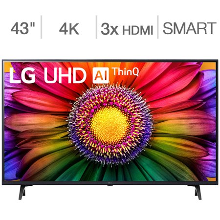 LG 43" Class UR8000 Series 4K UHD LED LCD TV