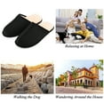 thumbnail image 6 of LORDFON Mens House Slip-On Slippers Warm Winter Indoor Slippers for Men with Soft Memory Foam, 6 of 7