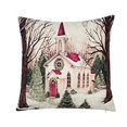 thumbnail image 4 of 1PCS Christmas Pillows Cover Decor Pillow Case Sofa Waist Throw Cushion Cover, 4 of 8