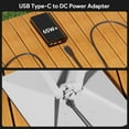 thumbnail image 3 of TOPINCN Satellite DC Power Cable, Versatile 3 In 1 Car Charger to DC, Replacement Cable for Starlink Mini Power Stable Power Cord, 3 of 7