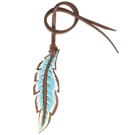 Leather Jumping Saddle - Rafter T Ranch Company Rafter T Ranch Large Leather Feather Saddle Charm LARGE
