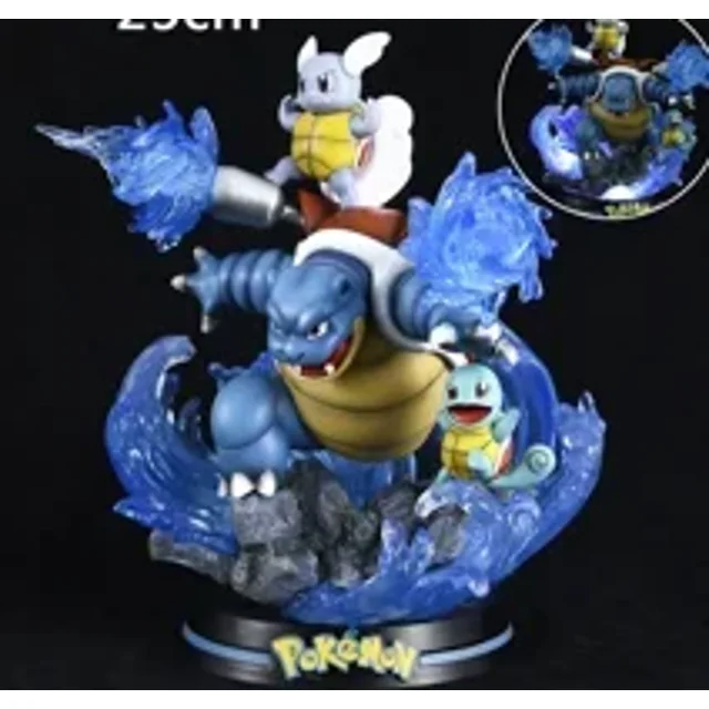 Figuras de dibujos animados de PVC de Eevee, juguetes de estatua, Raichu Mewtwo Dragonite Charizard Venusaur Gengar IllAcqucape, regalo