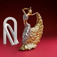 thumbnail image 2 of Peacock Dancer Figurine - Decorative Resin Sculpture for Home and Office, Modern Table Statue for Women, Living Room, Coffee Table, Bedroom, or Desk Decor Accessory, 2 of 4