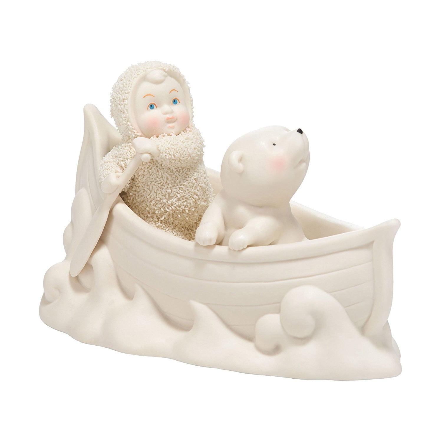 Set of 2 4 inch Department 56 Snowbabies Classics Baby Blossoms Figurine