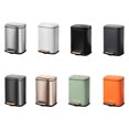 thumbnail image 2 of stanreset Trash Can For Kitchen And Bathroom - Clever And Stylish For Bathroom And Kitchen silver, 2 of 6