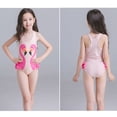 thumbnail image 1 of Traje De Baño De Una Pieza Para Niñas Y Bebés, Traje De Baño Con Estampado De Cisne (Rosa 4-5T)-202943.04 Likrtyny Mujer, 1 of 7