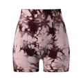 thumbnail image 5 of Gibobby Leggings cortos yoga mujer Ropa deportiva para mujer, pantalones cortos deportivos para mujer, pantalones cortos deportivos de cintura ancha, (Rosa,G), 5 of 5