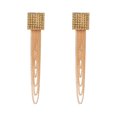 thumbnail image 1 of Pendientes de borla de cadena de metal de moda para mujer Pendientes elegantes de aleación Decoración de joyería (oro), 1 of 3