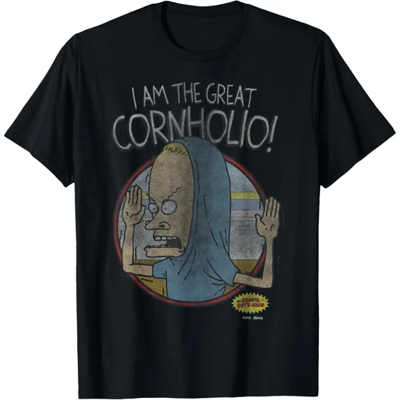 Beavis I Am the Great Cornholio Funny Classic Retro Humor Unisex T-Shirt, up to size 5XL