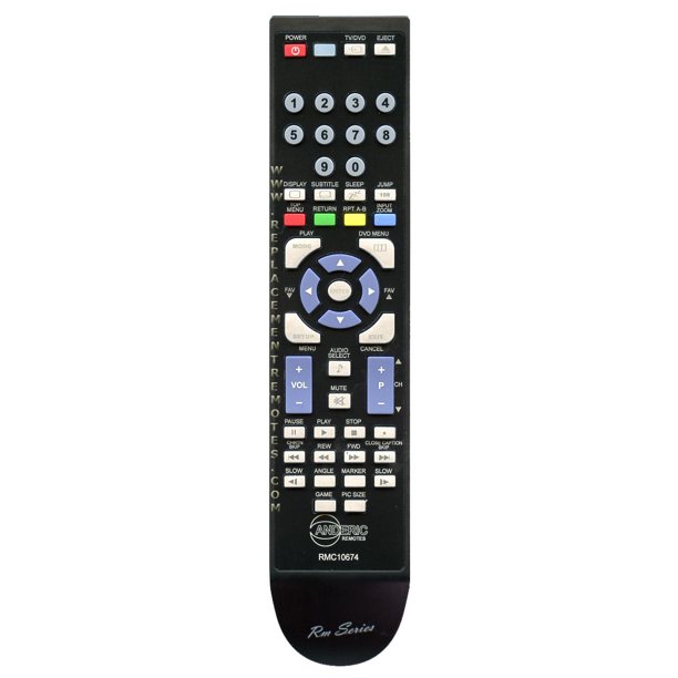 Anderic Rmc Toshiba P N Rmc Tv Dvd Combo Remote Control New Walmart Com Walmart Com