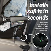 Graco GoMax Baseless Infant Car Seat with Insta-Install Rigid Latch, Ace, Black