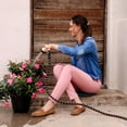 thumbnail image 6 of Pocket Hose Copper Bullet Expandable Garden Hose w/10 Pattern Thumb Spray Nozzle AS-SEEN-ON-TV 50 FT 650psi 3/4 in Patented Lead-Free Ultra-Lightweight Solid Copper Anodized Aluminum Fittings No-Kink, 6 of 9