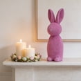 thumbnail image 3 of ZHUER Home Decor, Cute Easter Bunny Decor, Bright Multicolor, Foam, Easter & Spring Home Tabletop Ornament, 8.66", 1 PC, 3 of 6