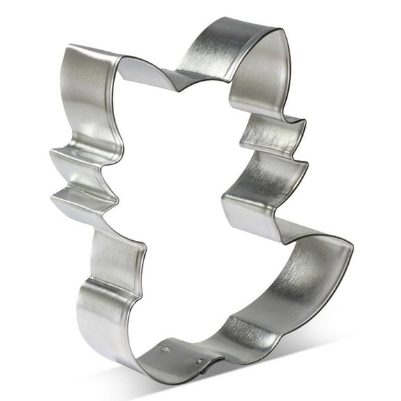 Cute Fox Cookie Cutter 4 in B1593 - Foose Cookie Cutters - USA Tin Plate Steel