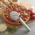 thumbnail image 5 of Rueda para pizza TUNC de acero inoxidable con protector de dedos verde 22*9 cm, 5 of 5